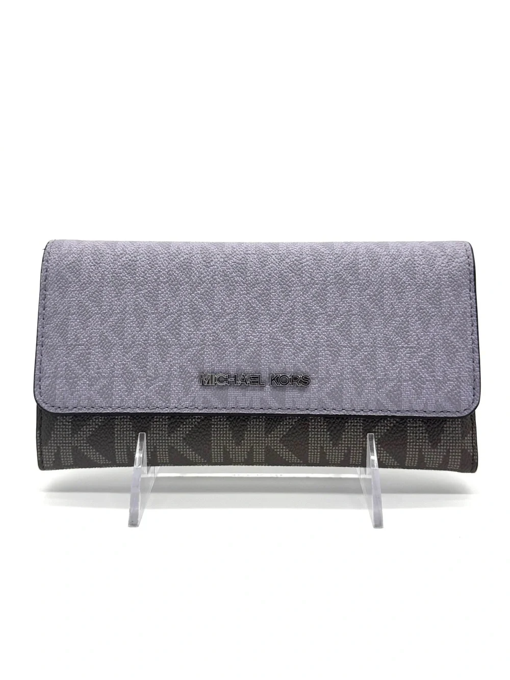 Michael Kors Large Jet Set Travel Trifold Wallet - Lilac